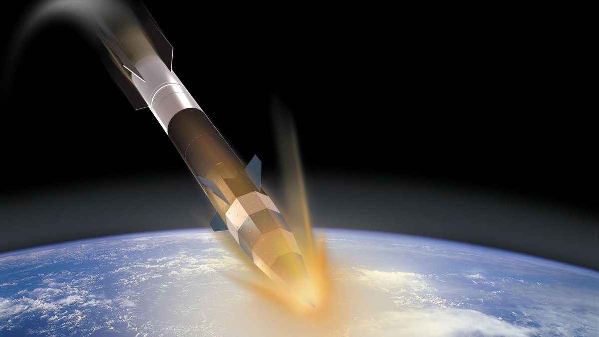 Ракета на земле