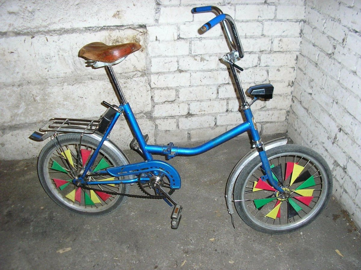 Велосипед Кама цветная проволока