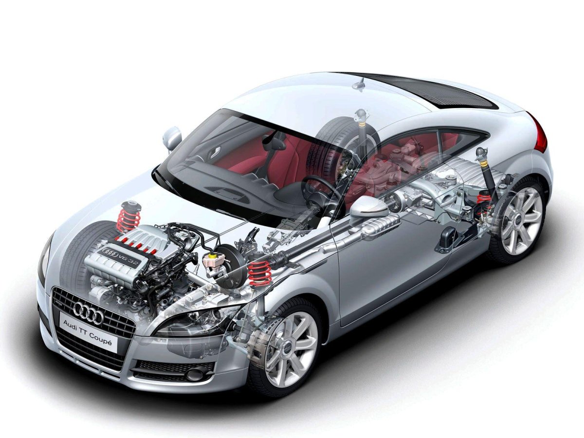 Ауди ТТ расположение двигателя