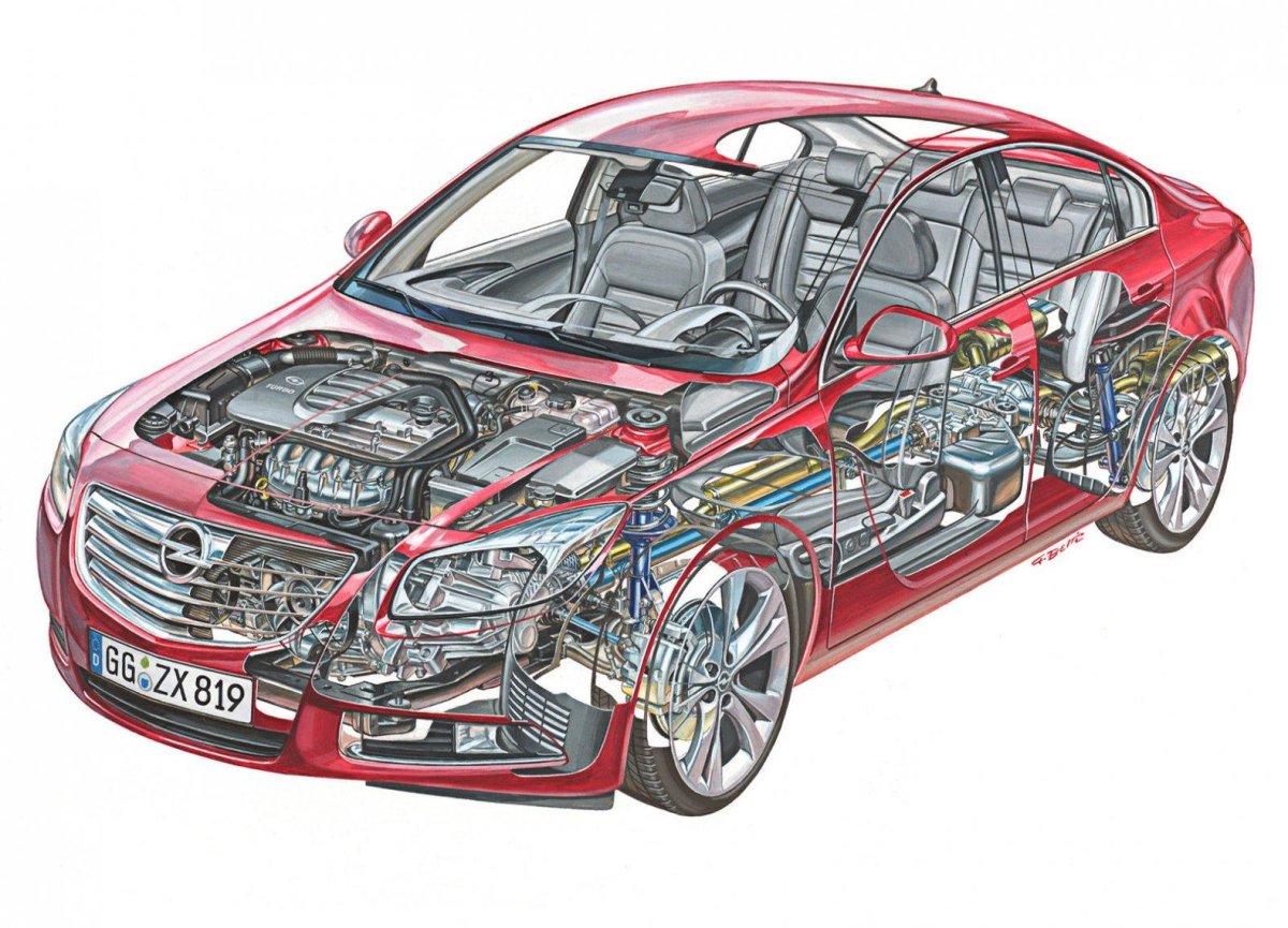 Конструкция автомобиля