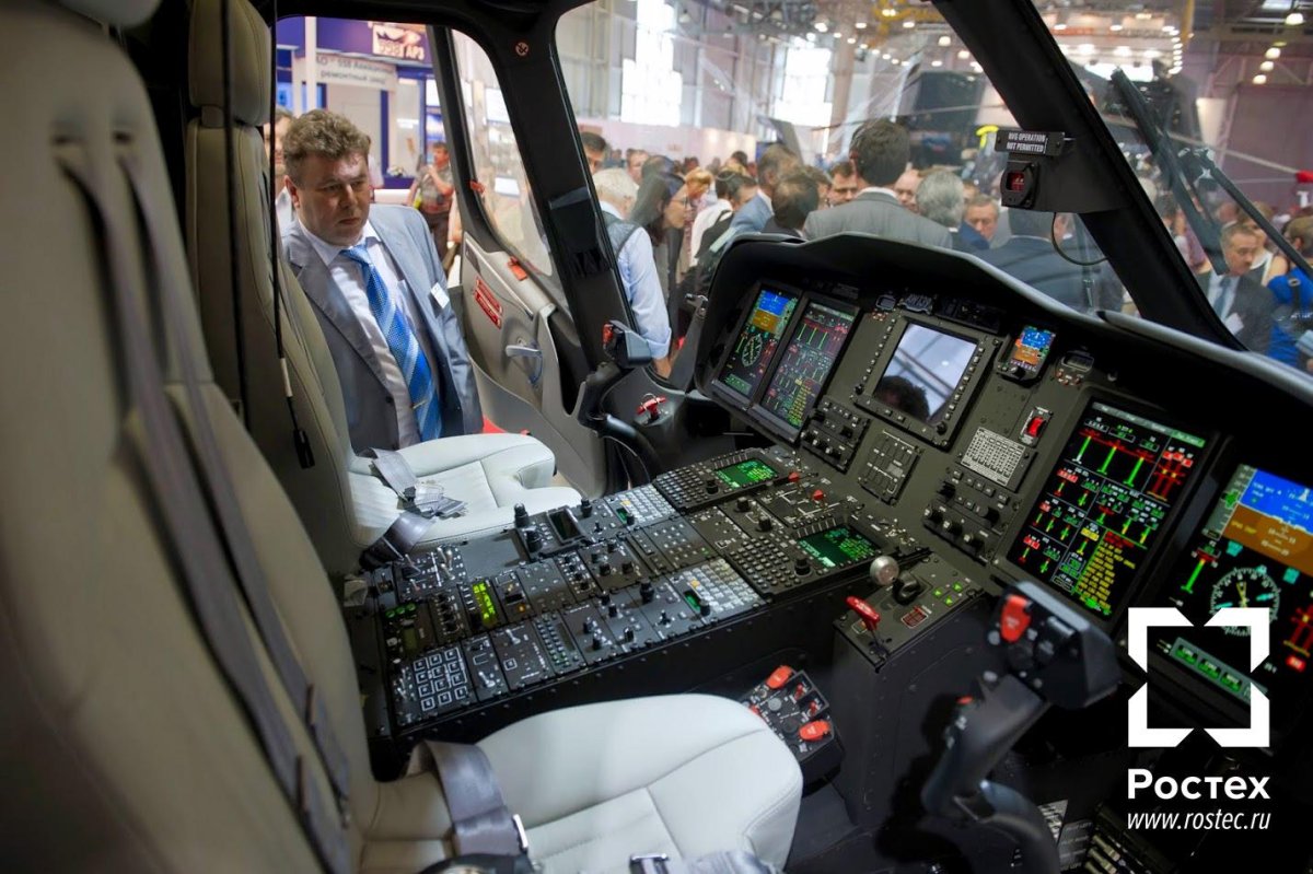 Ансат кабина