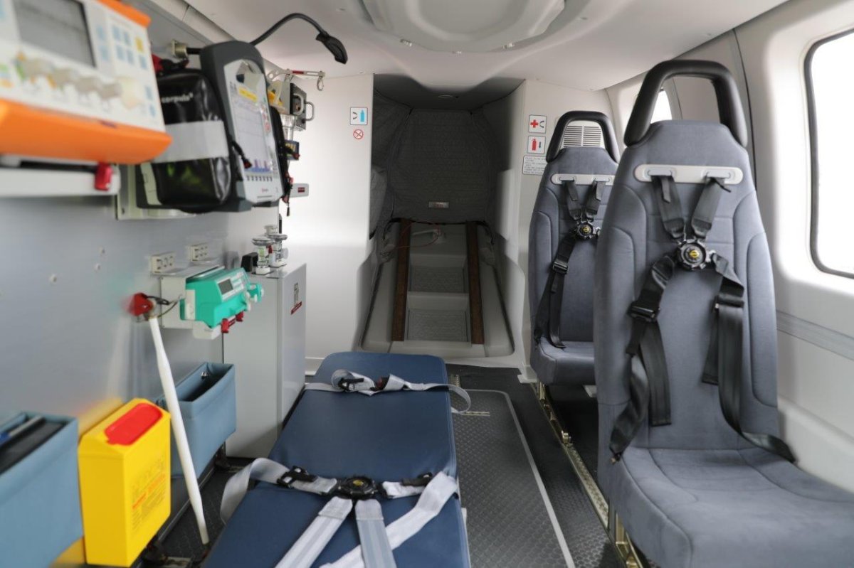 Ансат вертолет кабина