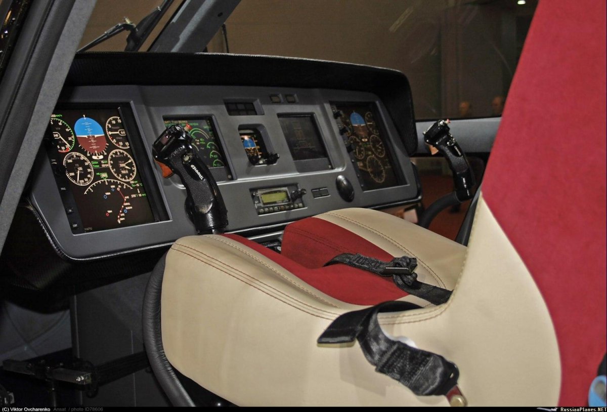 Ансат кабина