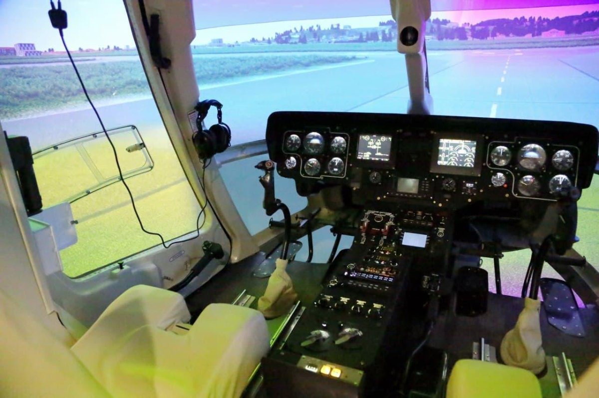 Тренажёр вертолёта Ансат