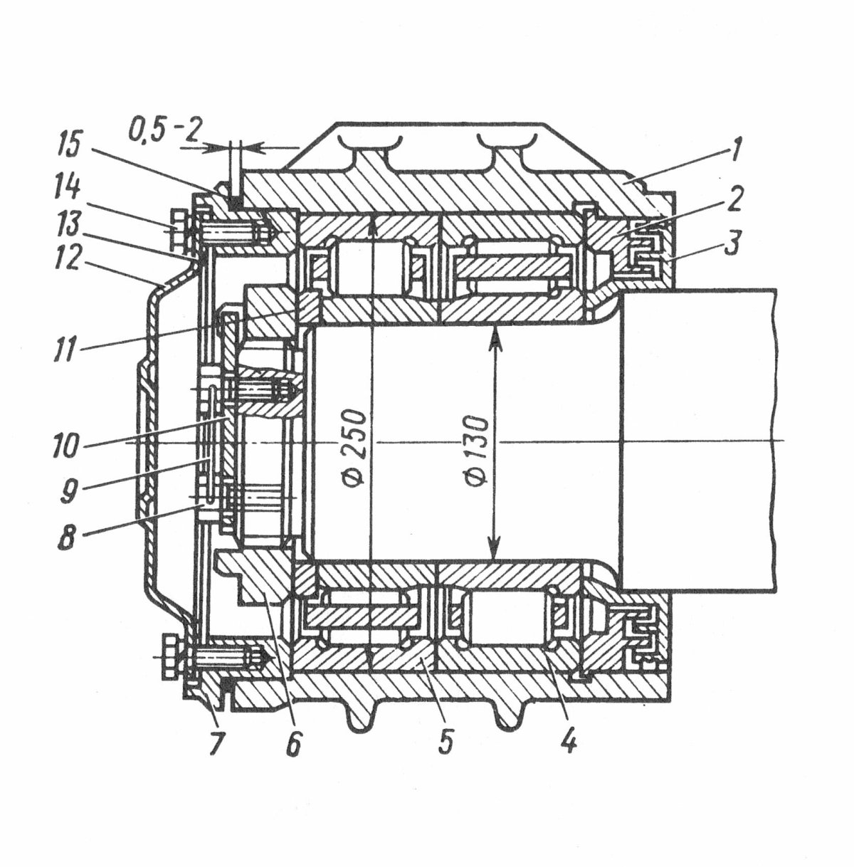 Буксовый узел подшипника буксового узла