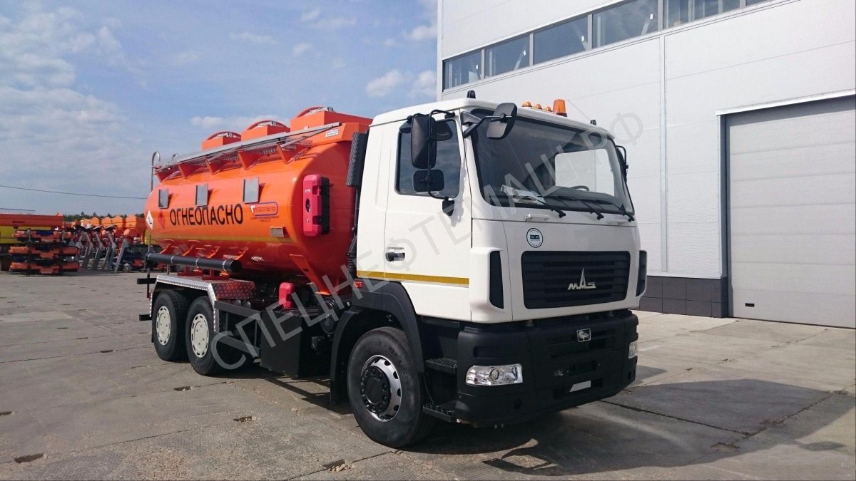 МАЗ бензовоз 15 кубов