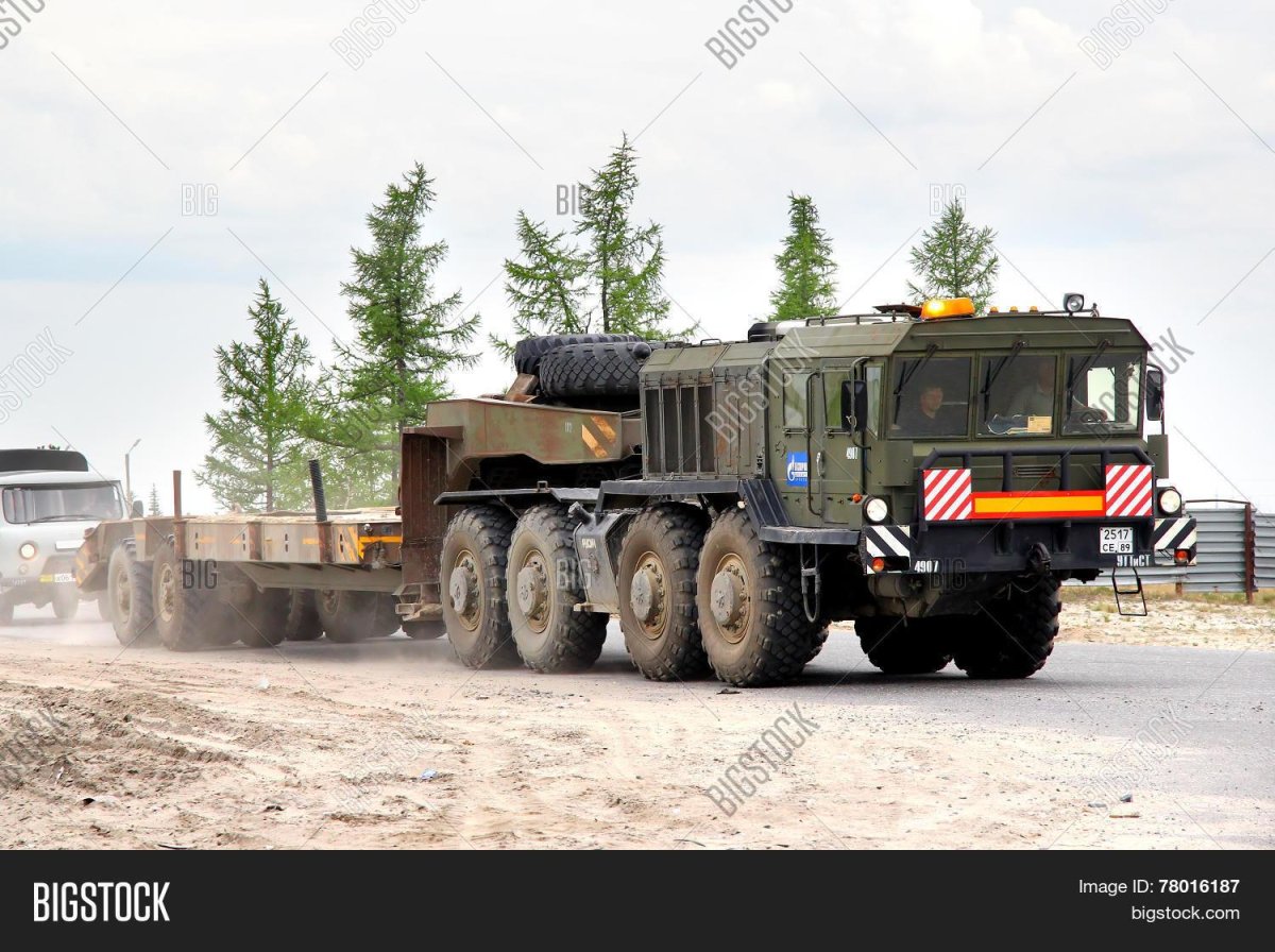 Седельный тягач КЗКТ-7428 Русич