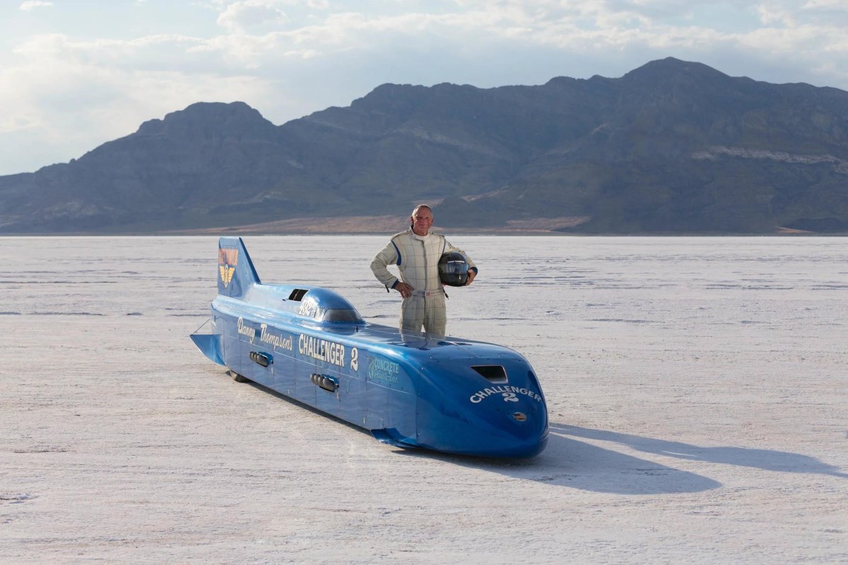 Озеро Бонневиль рекорд скорости