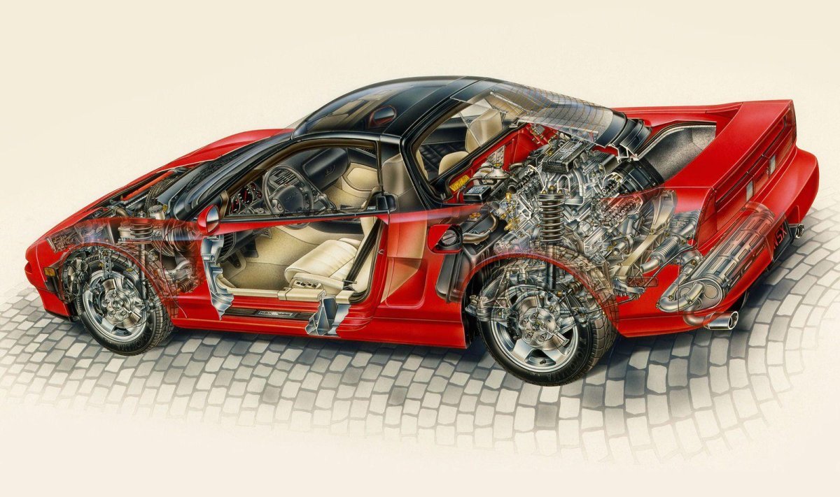 Honda NSX мотор
