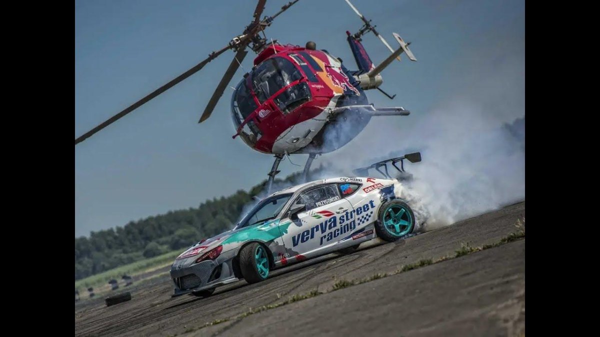 Дрифт трансформер вертолет