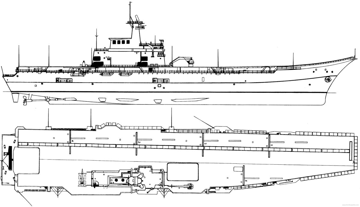 Авианосец Эссекс чертежи