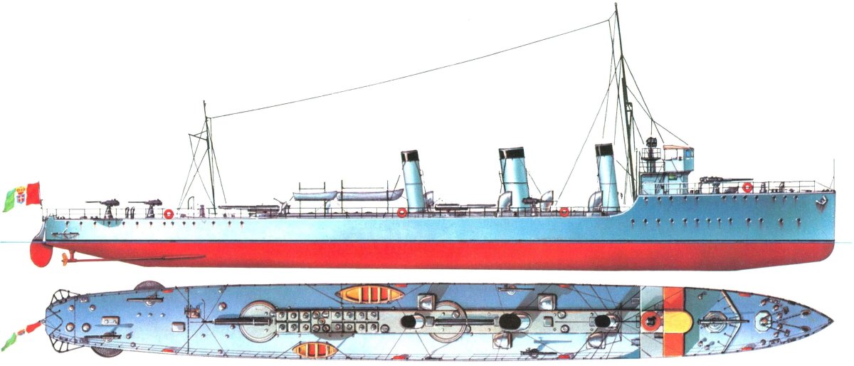 Миноносец Италия вега1936