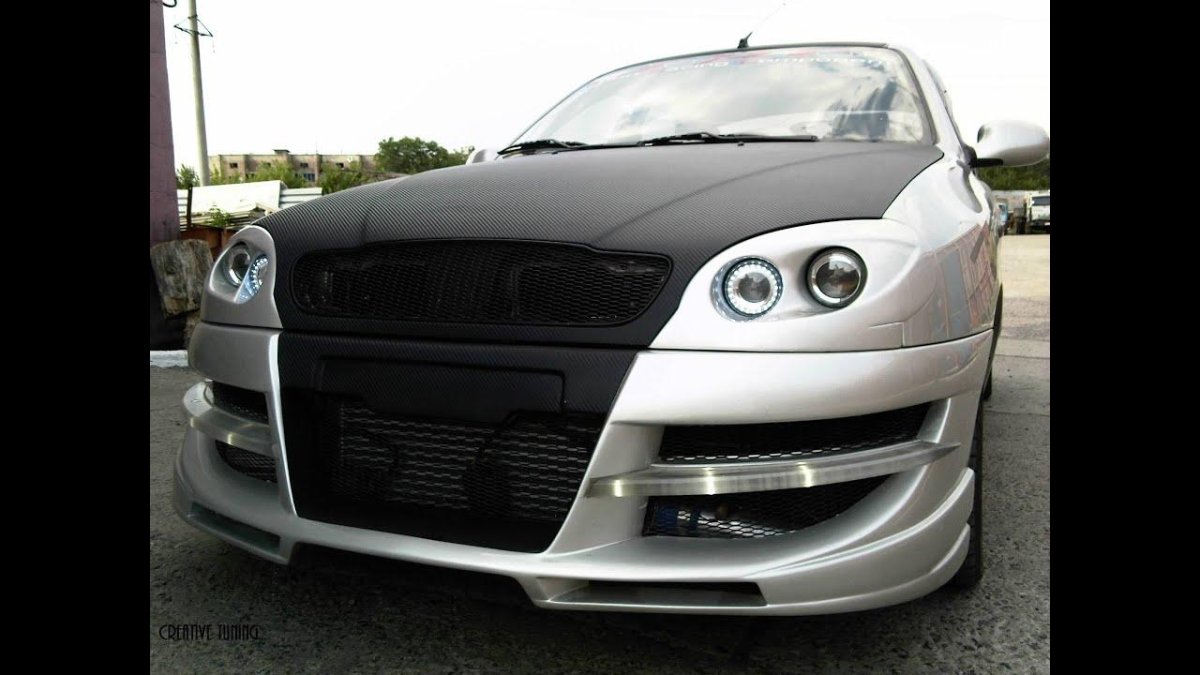 Тюнинговые бампера на Шевроле Ланос