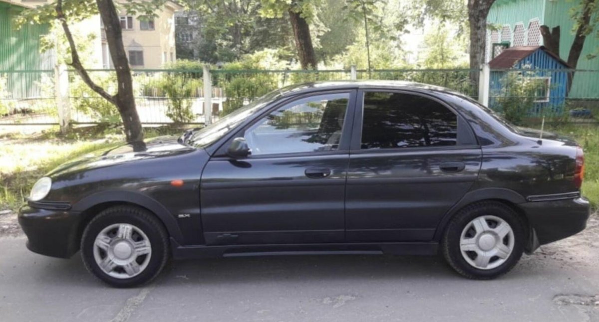 Пластиковые пороги Ланос