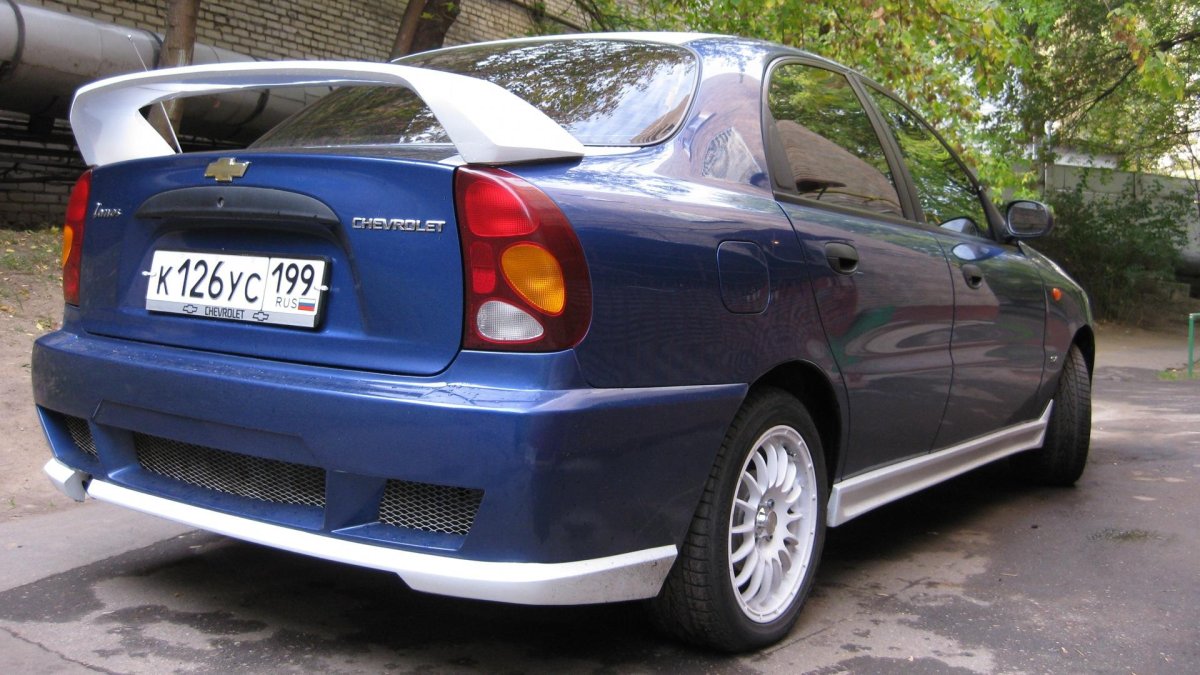 Chevrolet lanos 2006 обвесы