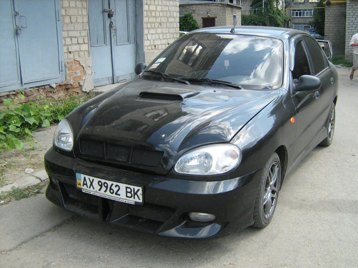 Обвес на Шевроле Ланос