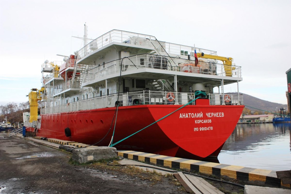Грузопассажирское судно "Анатолий Чернеев"
