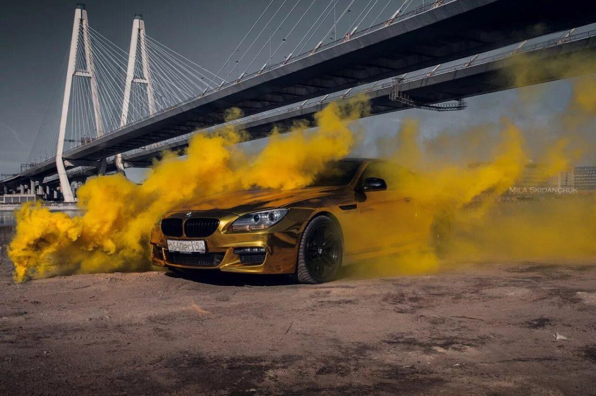БМВ м5 в дрифте