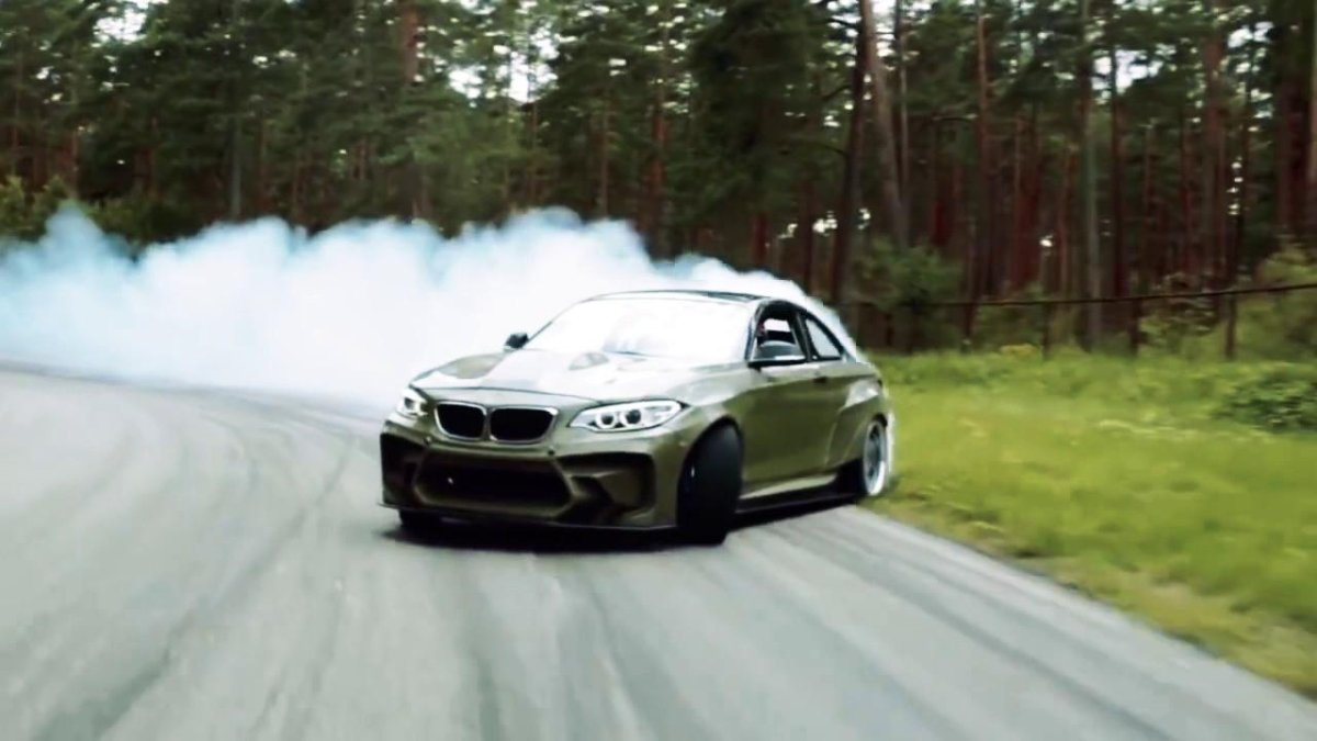 M5 f90 дрифт