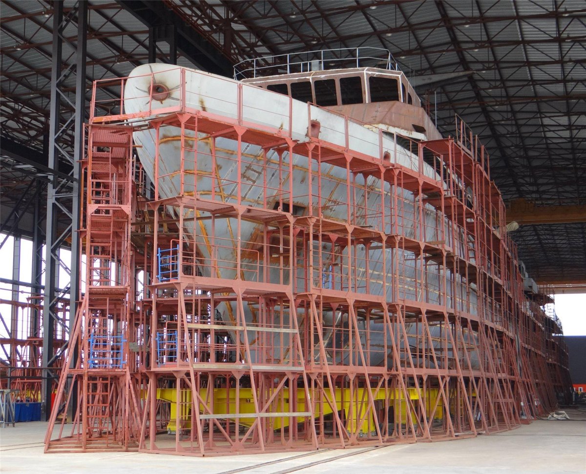 Стройка корабля