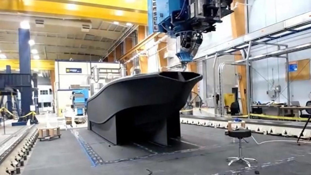 Самый большой в мире 3d принтер