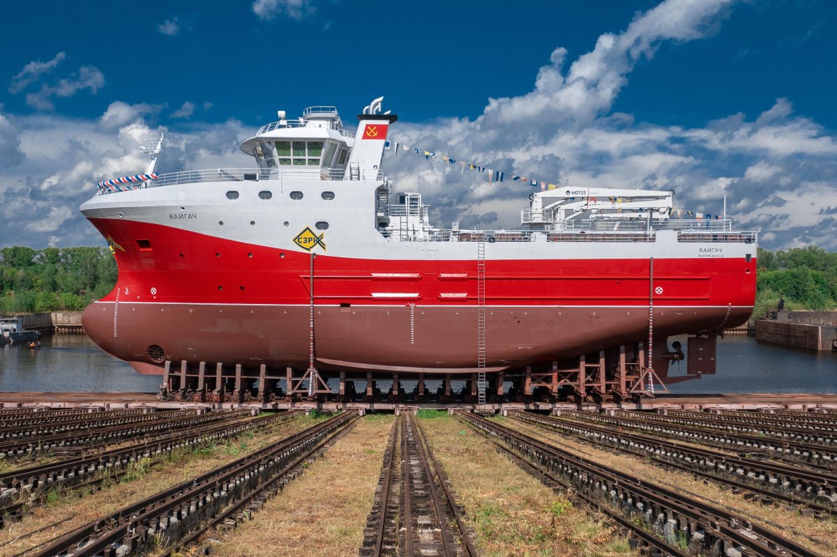 Краболов красное Сормово судно