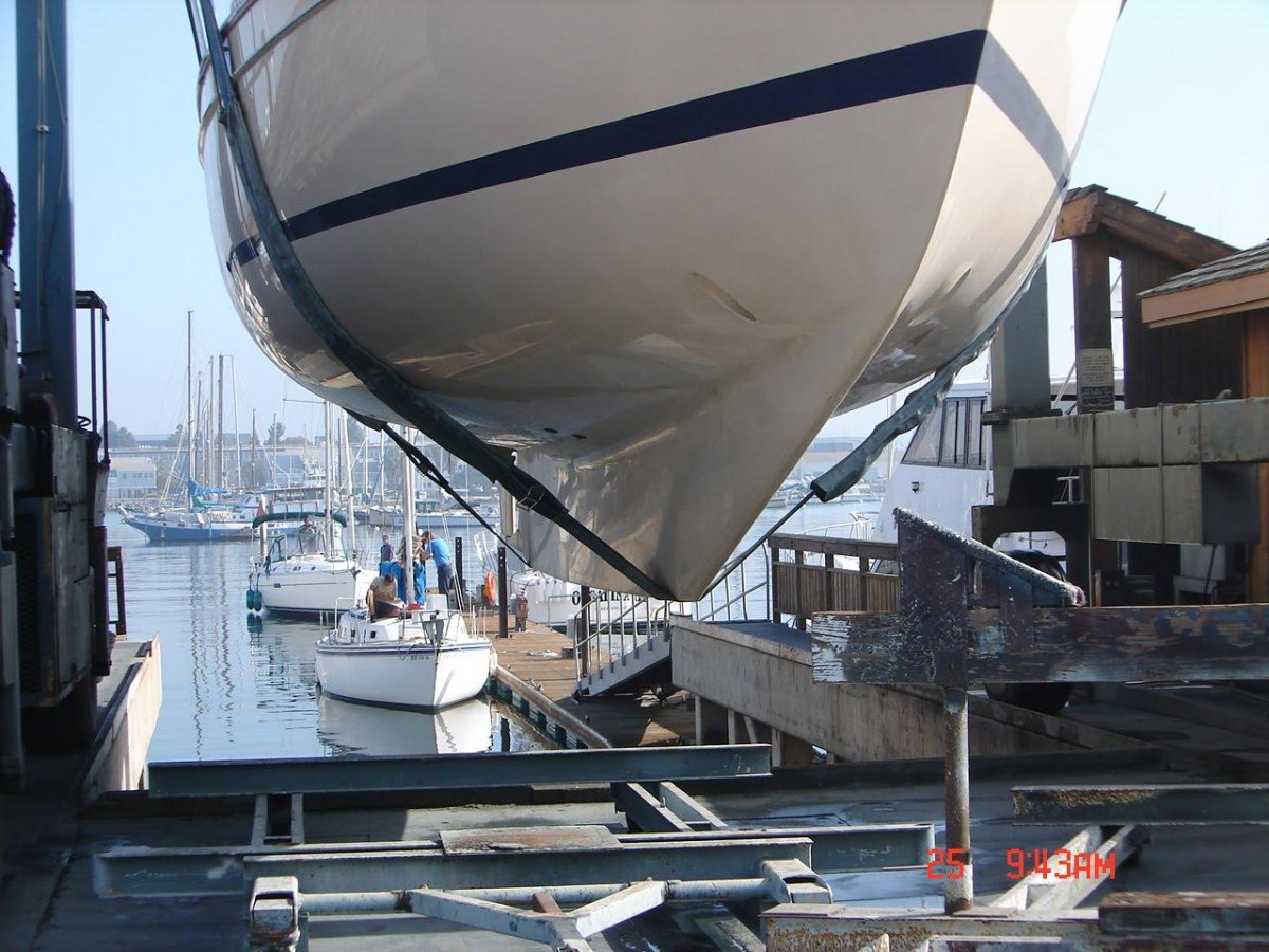 Остойчивость килевой яхты