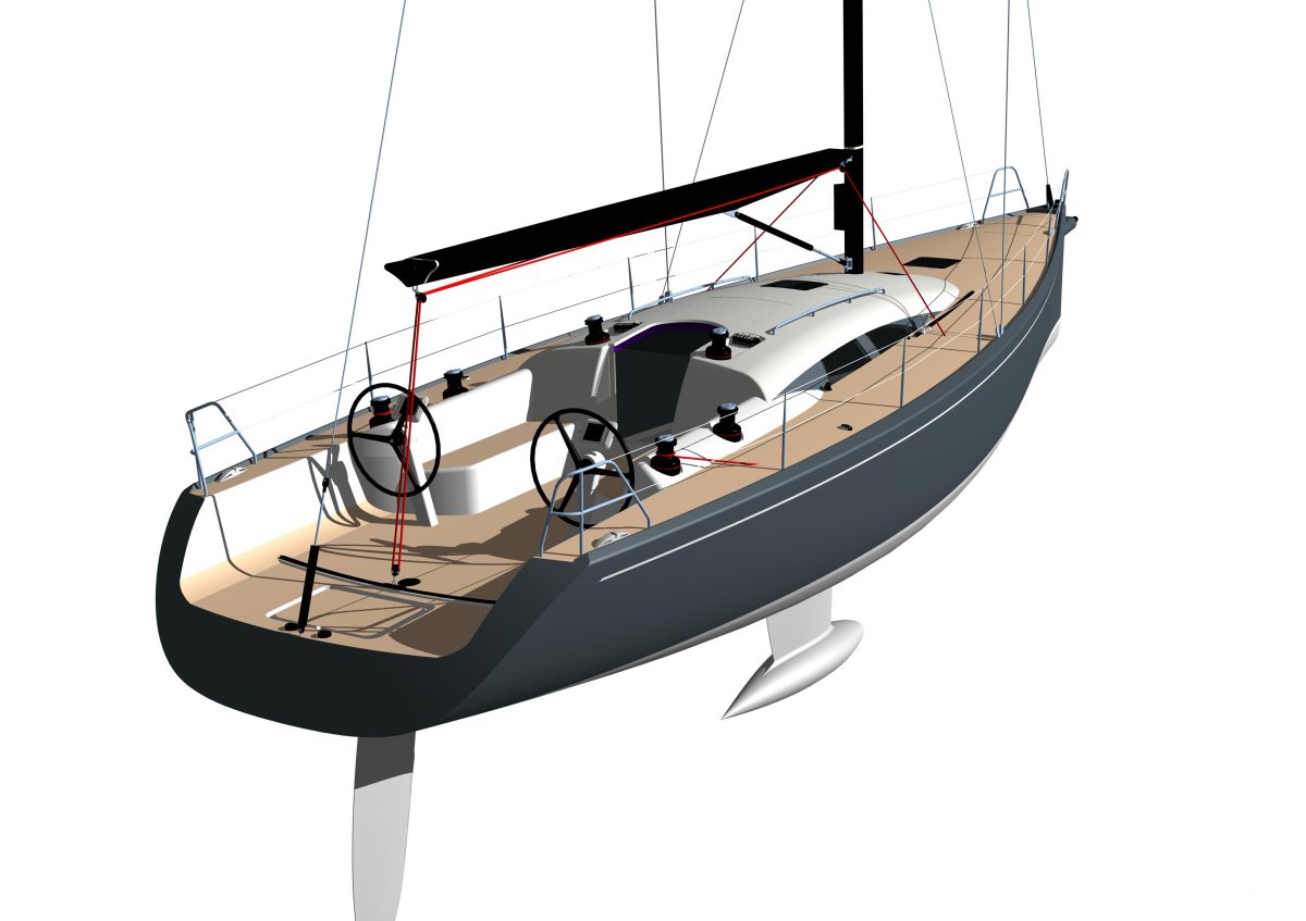 Яхта 470 рангоут чертеж