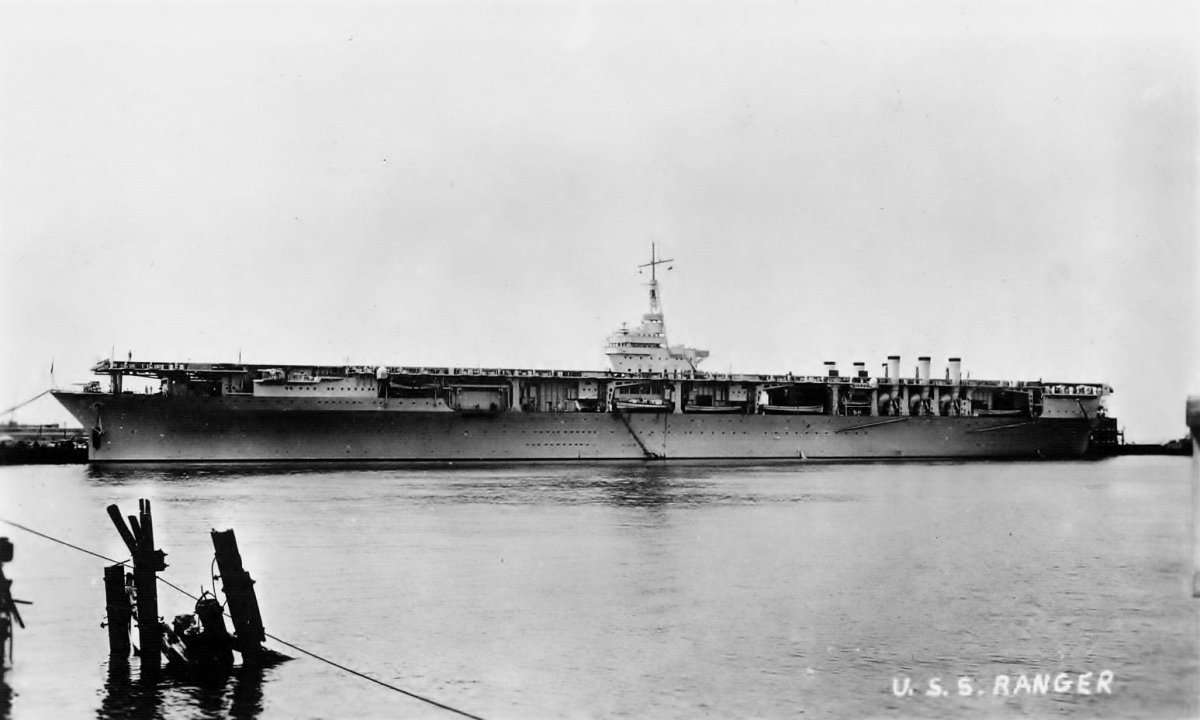 USS Ranger CV-4 scrapping