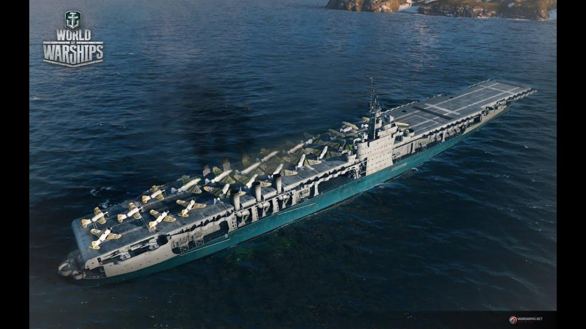 World of Warships авианосец Ranger