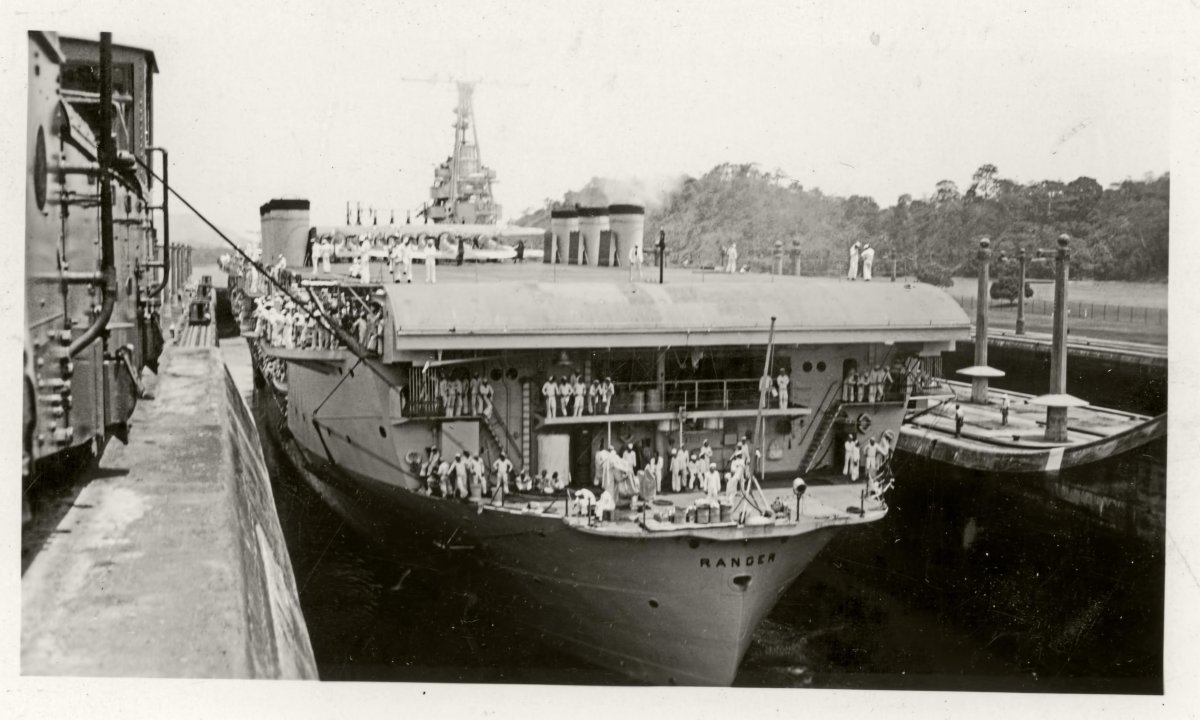 USS Ranger CV-4 scrapping