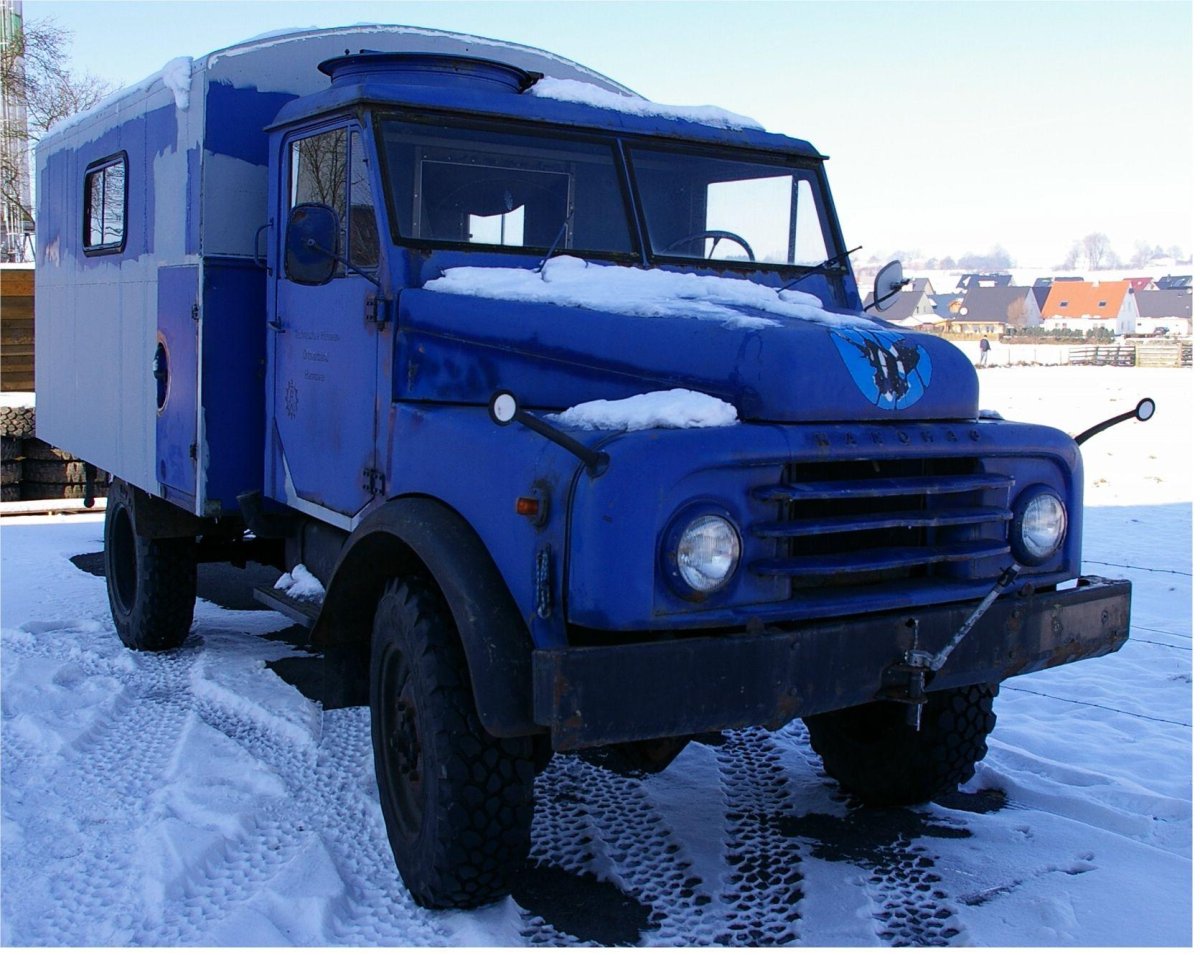 Грузовик Hanomag
