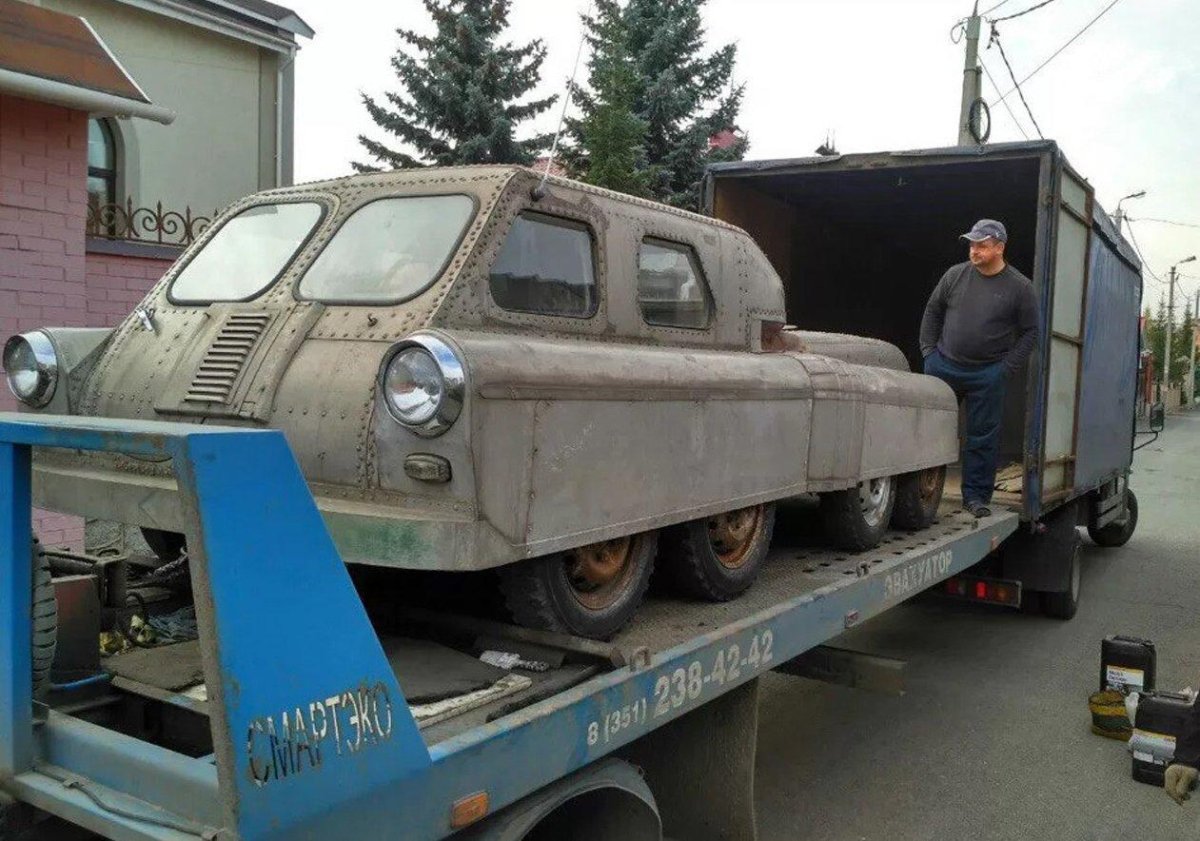 Вездеход-амфибия Арго 1960