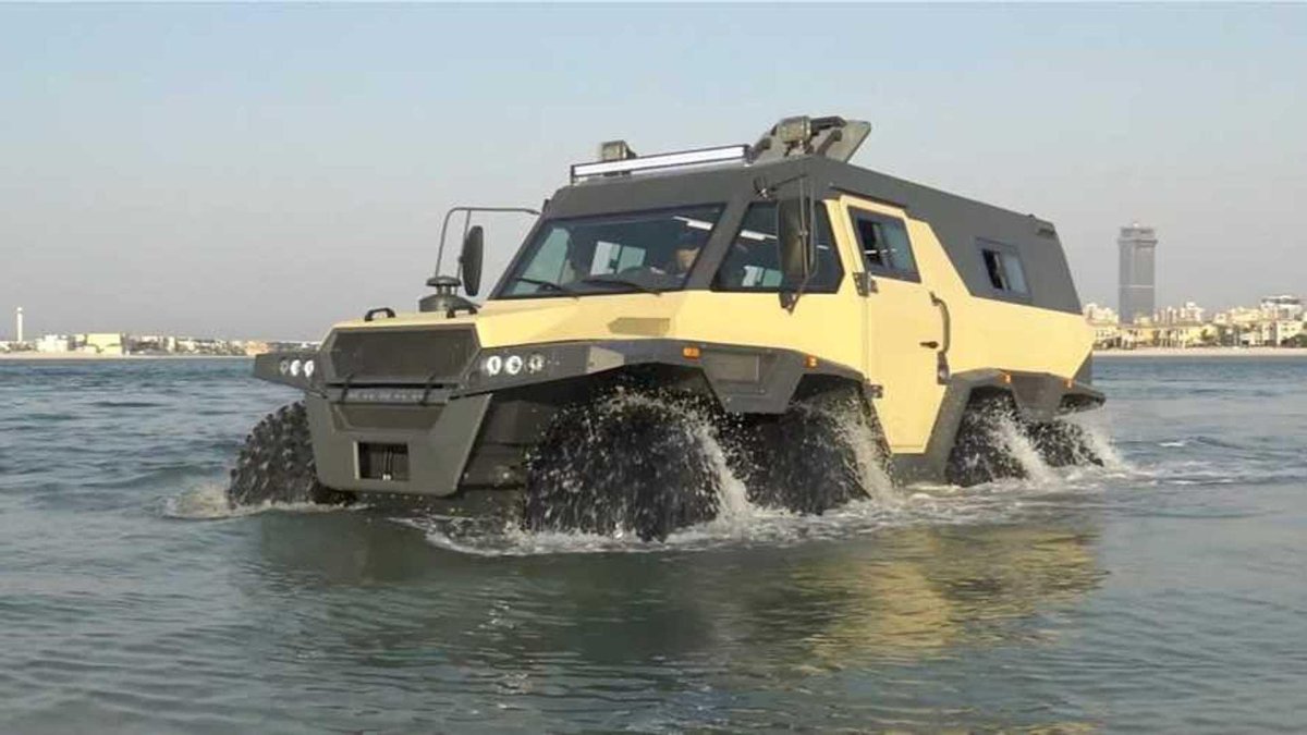 Вездеход АВТОРОС шаман 8x8