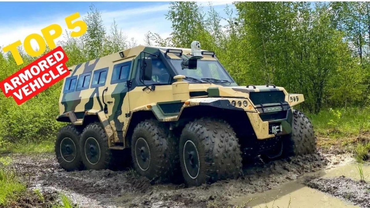 Вездеход 8x8 шаман