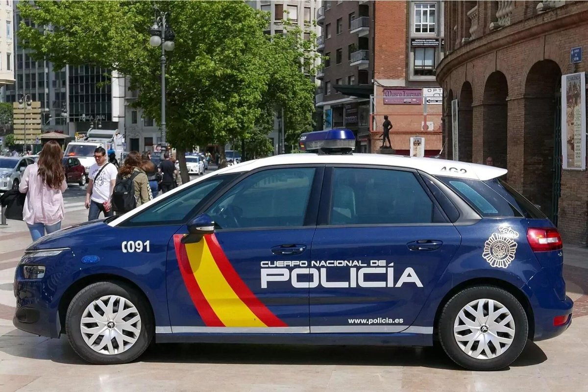 Полицейские машины Испании