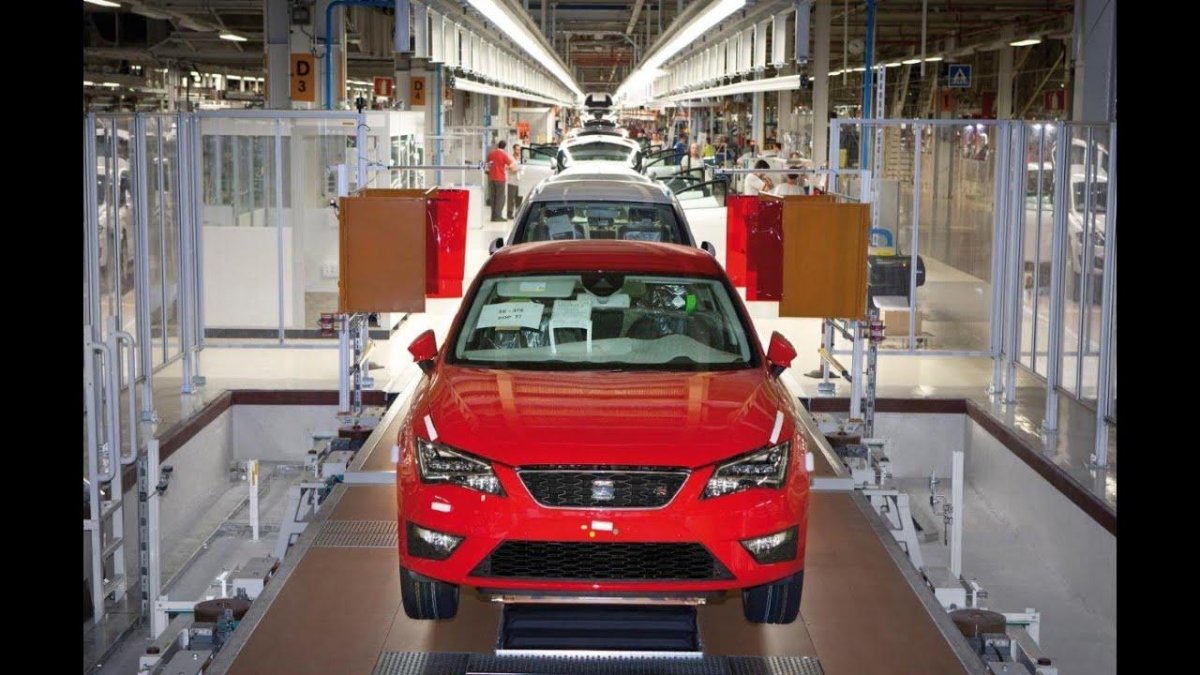 Завод Сеат в Испании