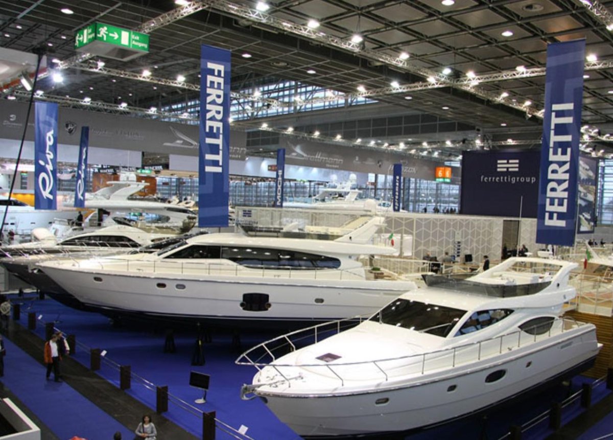 Яхтенная выставка в Дюссельдорфе