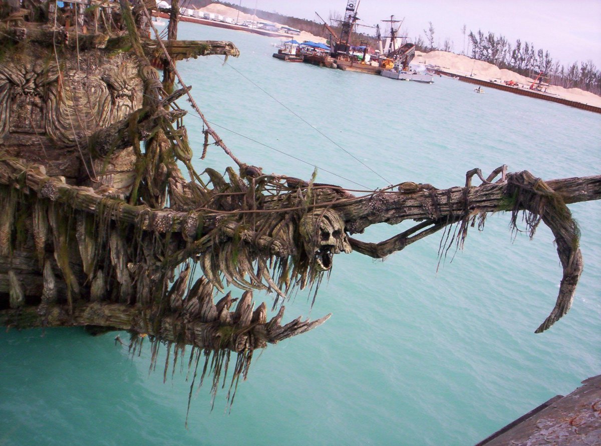 Летучий голландец корабль в аквариум