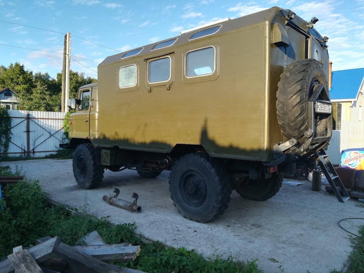 ГАЗ 66 дом на колесах