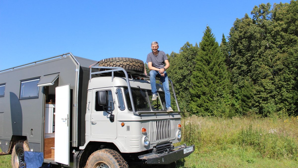 ГАЗ 66 кемпер автодом