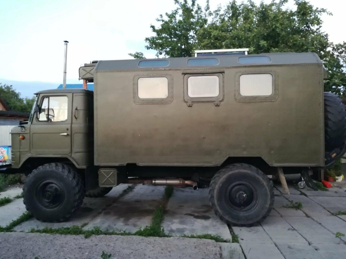 ГАЗ 66 кемпер автодом