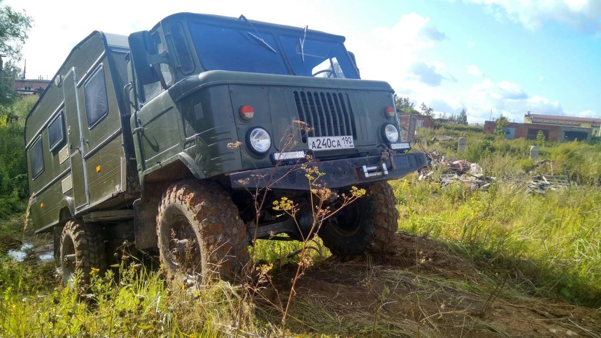 Автодом на базе ГАЗ 66