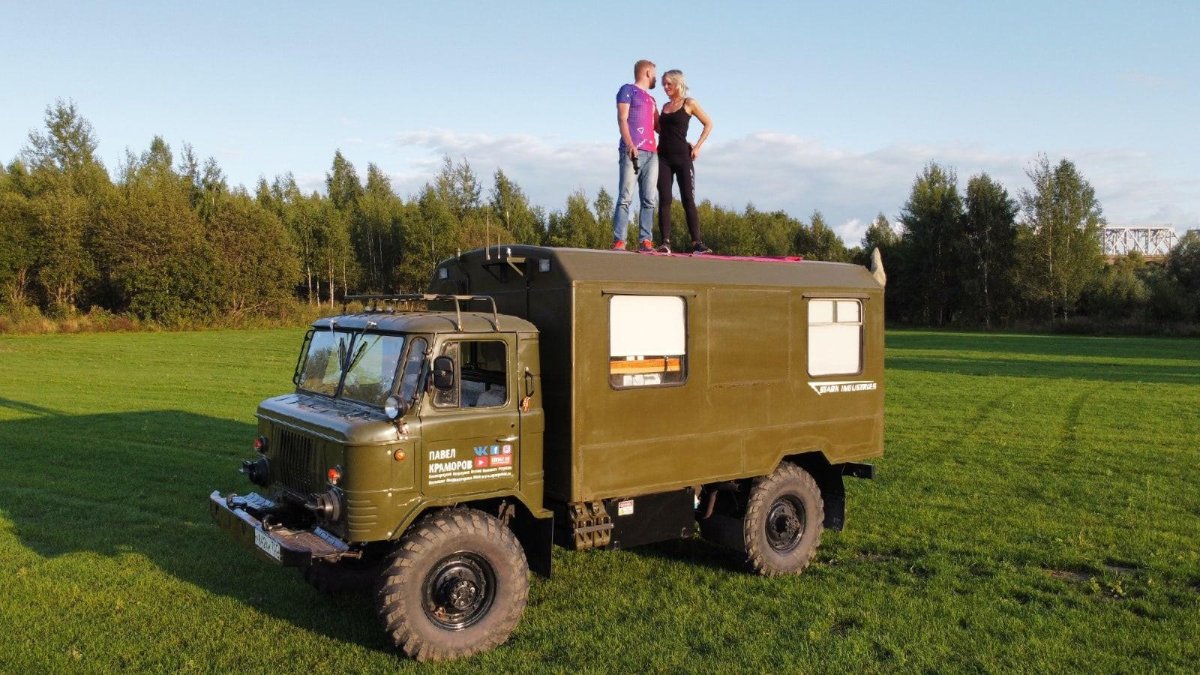 Автодом Шишига ГАЗ 66