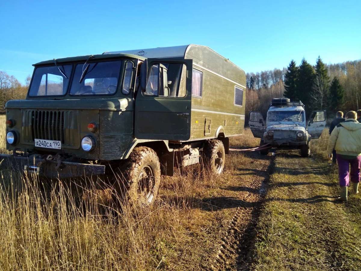 Автодом на базе ГАЗ 66