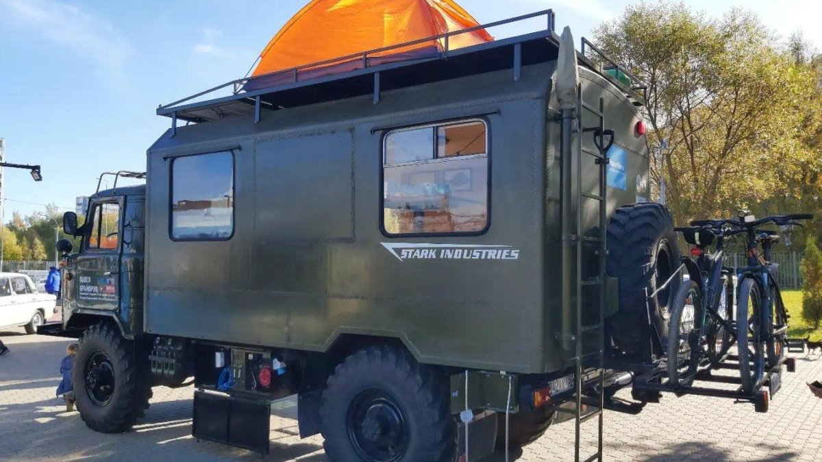 ГАЗ 66 дом на колесах