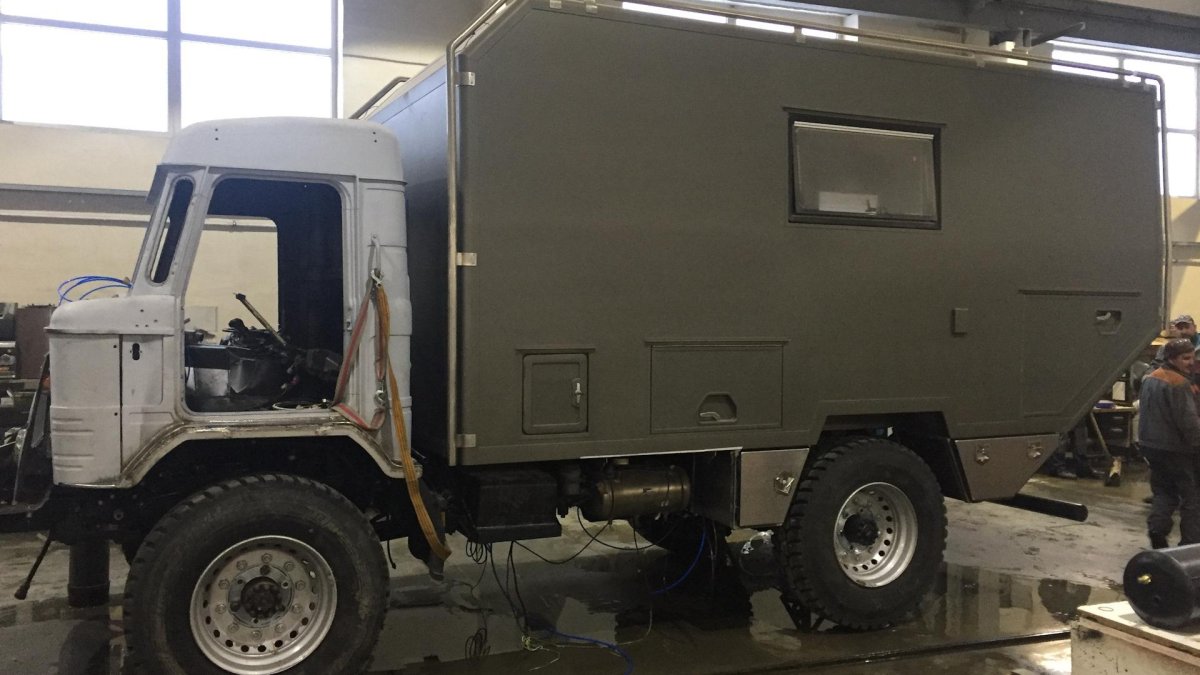 ГАЗ 66 дом на колесах