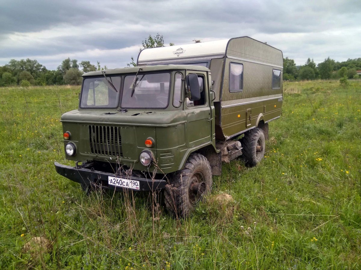 Автодом на базе ГАЗ 66