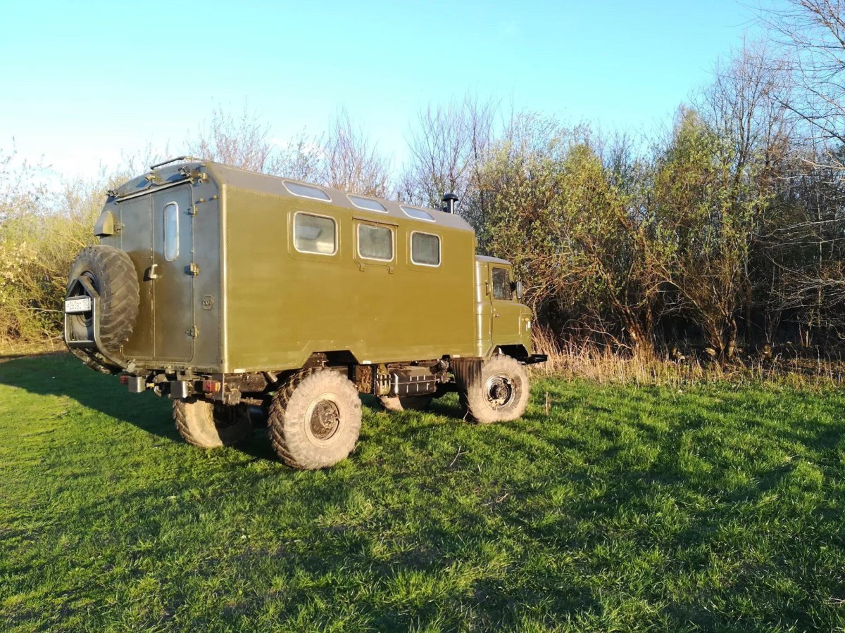 ГАЗ 66 кунг кемпер