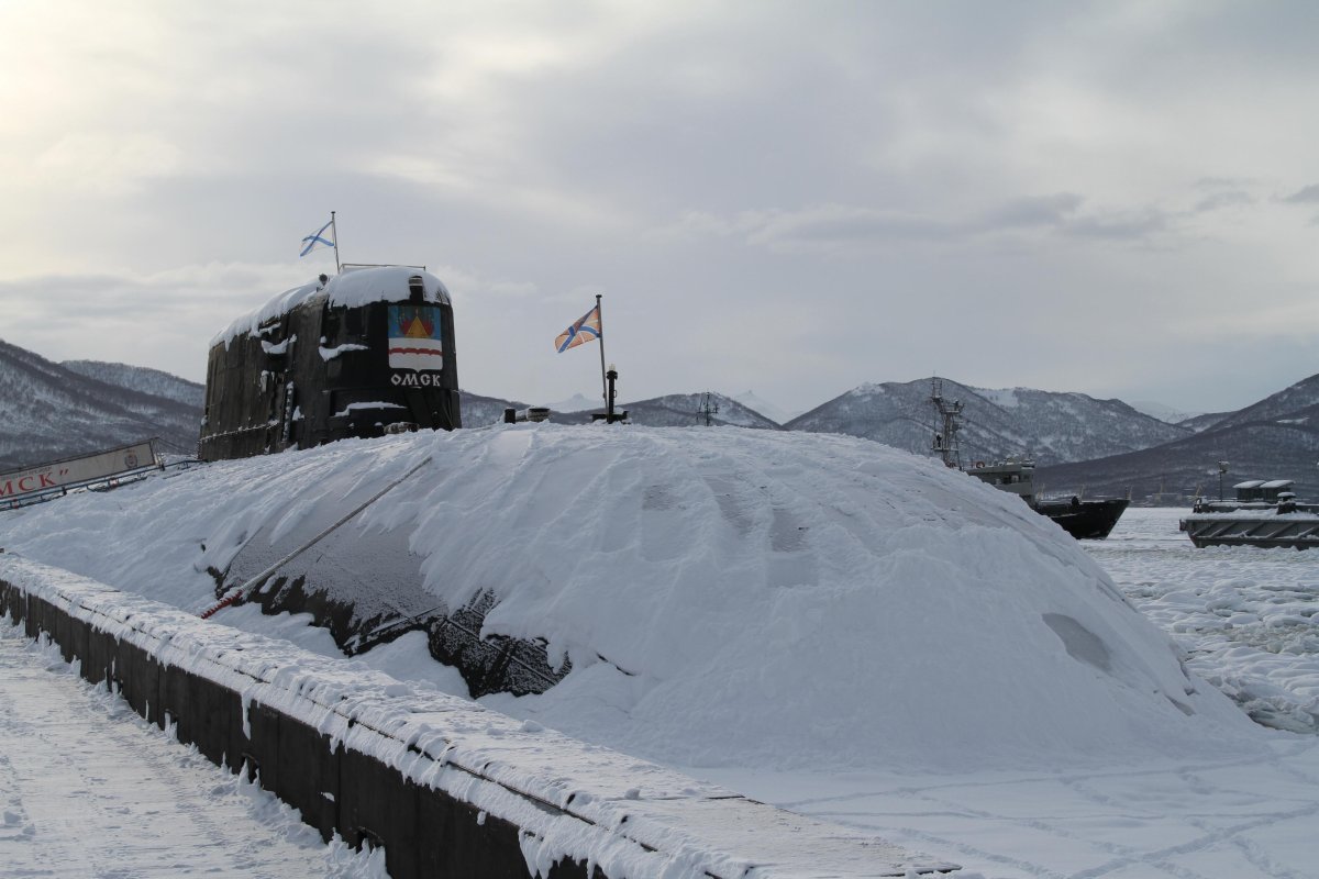 Атомный подводный крейсер к-186 "Омск"